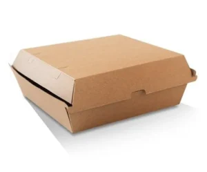 Dinner Box/Brown Corrugated Plain/Brown